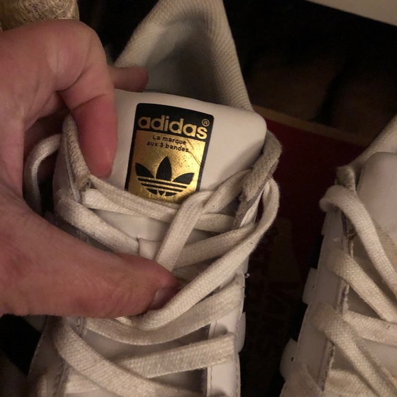 Addidas Black and White Shell Toe - Picture 9 of 9